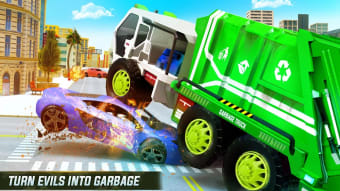 Hippo Robot Garbage Truck Robo