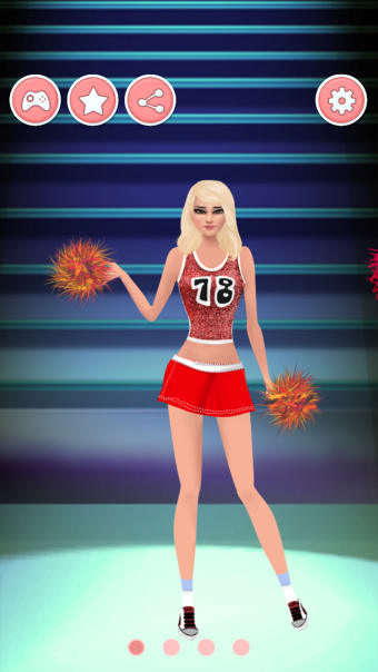 Cheerleader Dress Up - Fashion Makeover Games