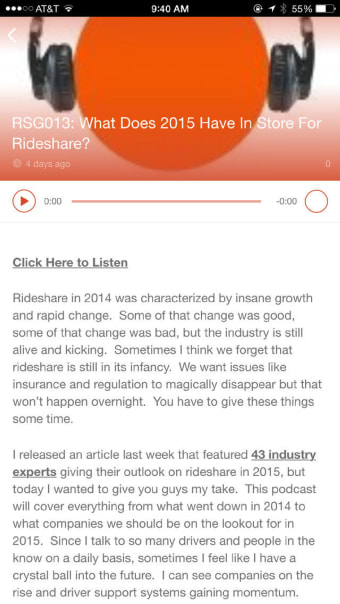 The Rideshare Guy Blog and Podcast