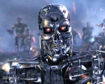 Terminator 3: T-800 Attack Wallpaper