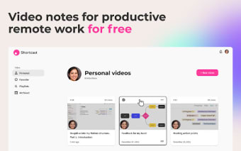 Shortcast – free video notes for remote work