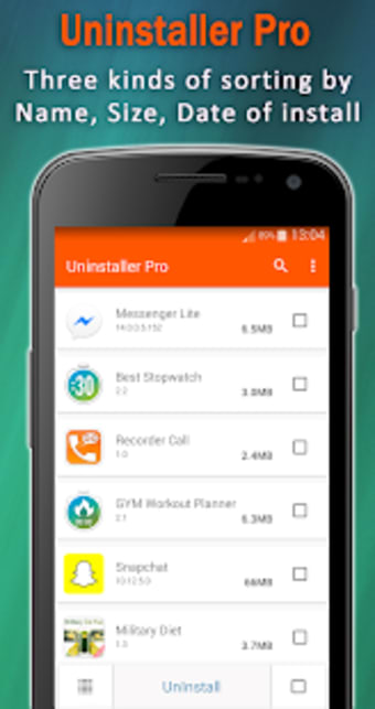 Delete apps: uninstall apps  remover  booster