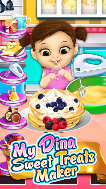 My Dina Food Maker Cooking Kids Games Free