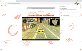 Taxi Simulator Game New Tab