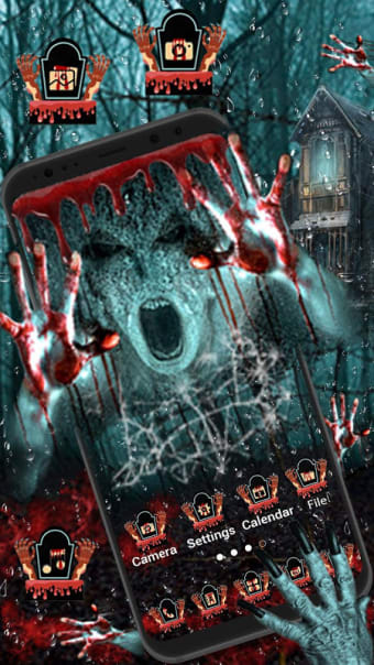 Scary Horror Launcher Theme Live HD Wallpapers