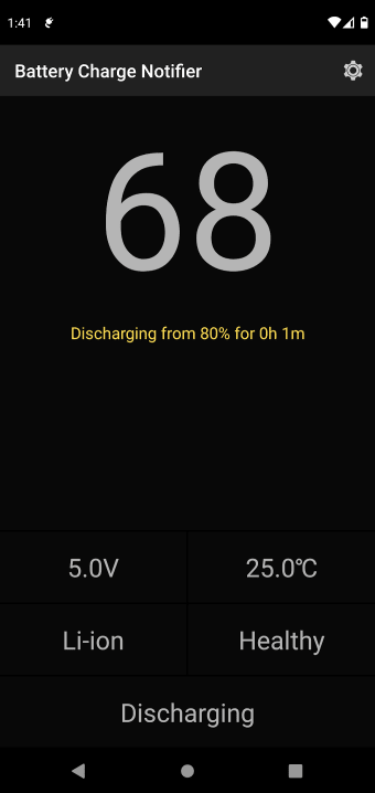 Battery Charge Notifier