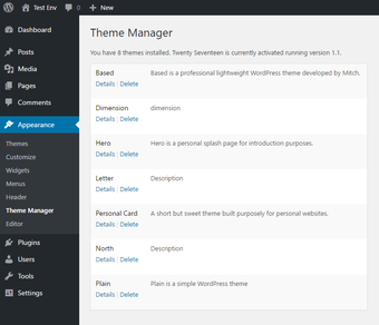 Theme Manager