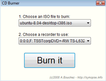 ISO CD Burner