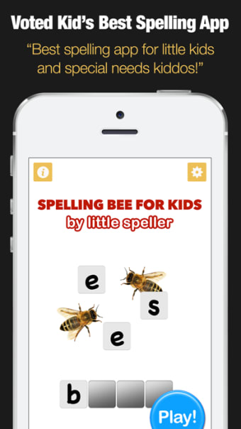 Spelling Bee for Kids - Spell 4 Letter Words