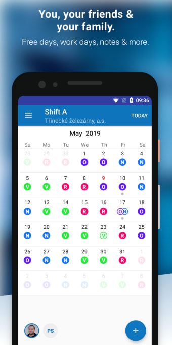 Shifter - Shift calendar in your mobile