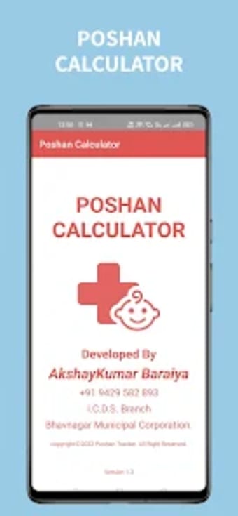 Poshan Calculator