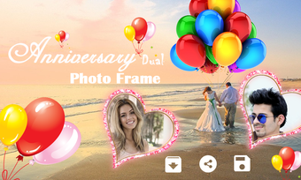 Anniversary Dual Photo Frame