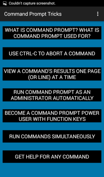 Command Prompt Tricks