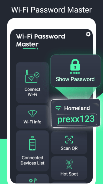 WIFI master-Show wifi password