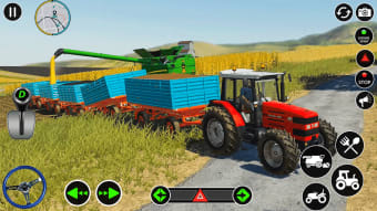 Real Farm Tractor Driving Sim