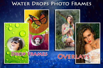 Water Drop Photo Frames