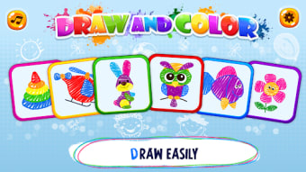 Draw  Color: Kids Painting 2