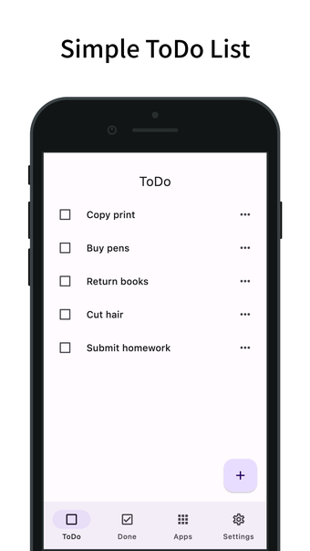 ToDo: Simple ToDo List