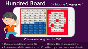 Montessori Hundred Board Lite