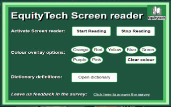 EquityTech Screen Reader