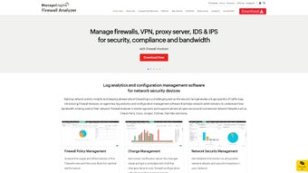 Image 0 for ManageEngine Firewall Ana…