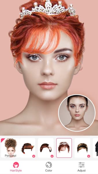 Hairstyle Changer - HairStyle  HairColor Pro