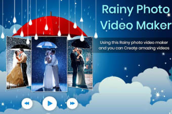 Rainy Photo Video Movie Maker