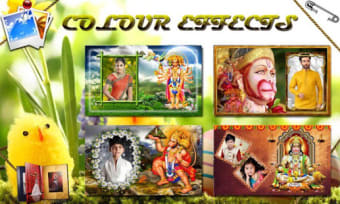 Hanuman photo frame