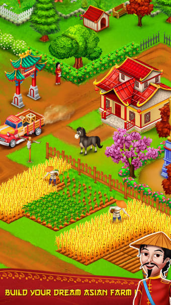 Asian Town Farmer-Offline Farm