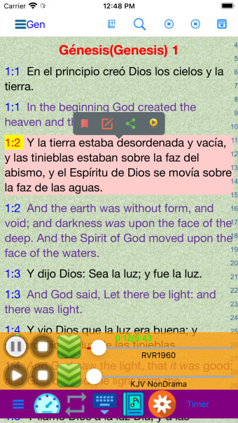 Spanish English Holy Bible