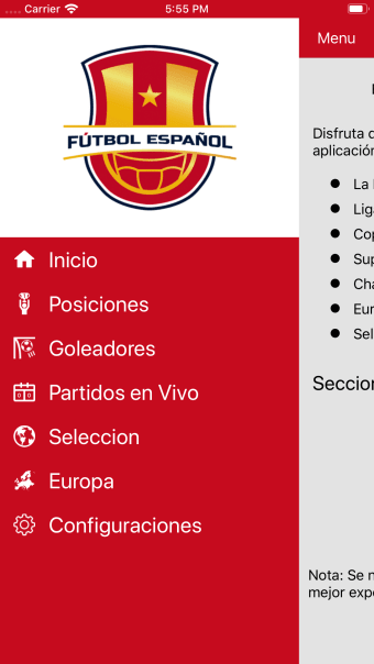 Spanish Soccer live
