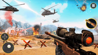 Mountain Sniper Gun Shooting 3D: New Sniper Games