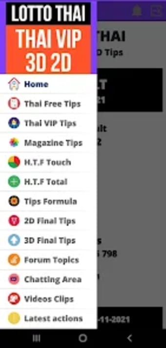 Lotto Thai: Thai VIP 3D2D Tips
