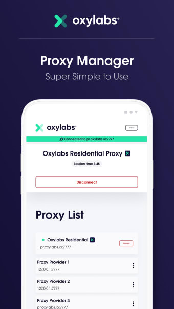 Oxylabs: Proxy Manager