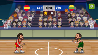 Basket Swooshes - basketball game