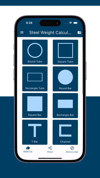 Steel Weight Calculator App