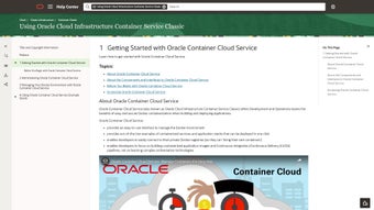 Image 0 for Oracle Container Cloud Se…