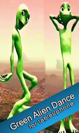 Dame tu cosita Green Alien Dance