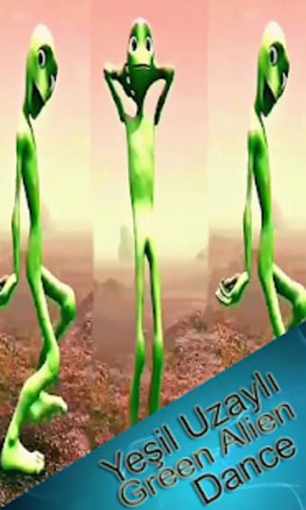 Dame tu cosita Green Alien Dance