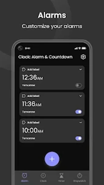 Clock: Alarm  Countdown