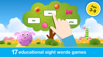 Sight Words Games in Candy Land  Reading for kids
