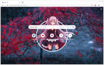 Anime Girls (picture in picture) New Tab
