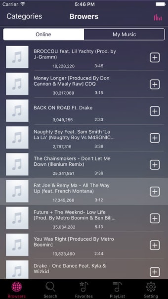iMusic HQ - Offline Music Player & MP3 Streamer