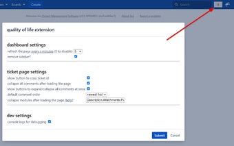 Jira, quality of life extension