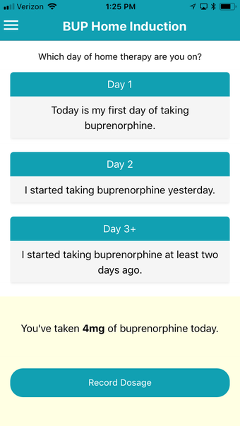 Buprenorphine Home Induction