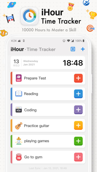 iHour - Habit  Skill Tracker