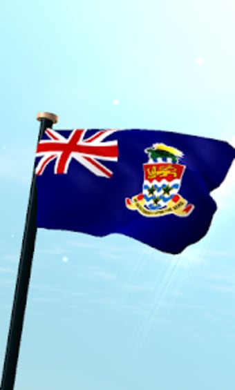 Cayman Islands Flag 3D Free