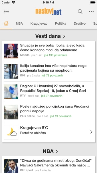 Vesti Srbija - Naslovi.net