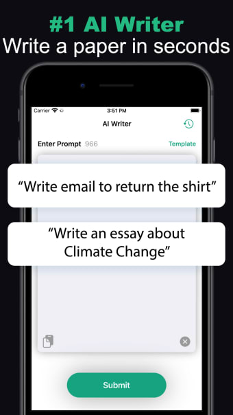 AI Writing Assistant : ChatBot