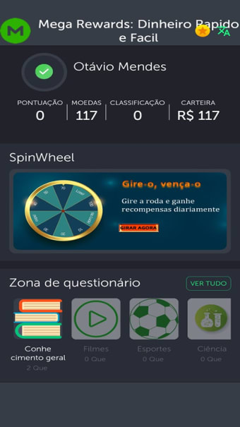 Mega Rewards: App Pix Premiado